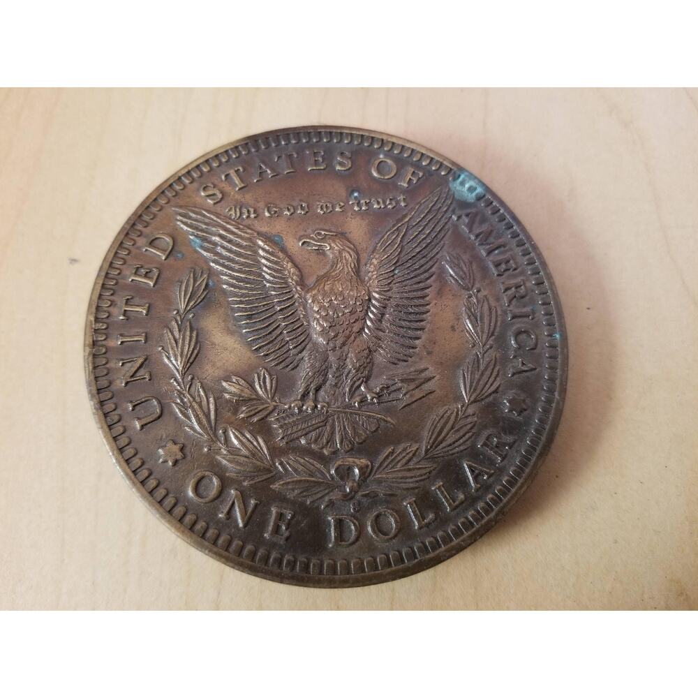 1921 Morgan Silver Dollar United States One Dollar Rainbow Toned Coin